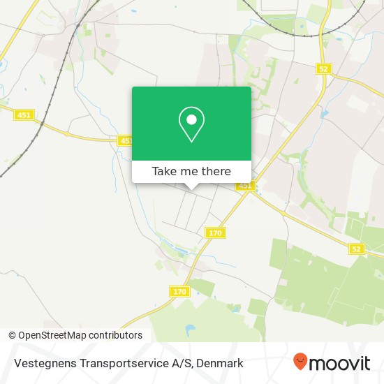 Vestegnens Transportservice A / S map
