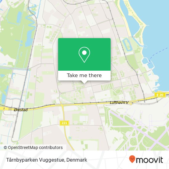 Tårnbyparken Vuggestue map