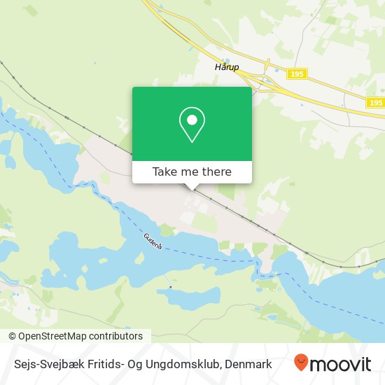 Sejs-Svejbæk Fritids- Og Ungdomsklub map