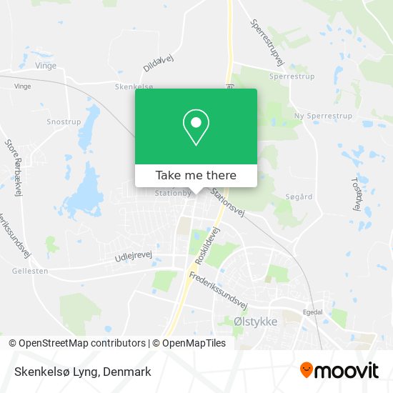 Skenkelsø Lyng map