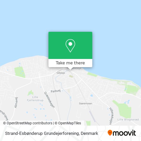 Strand-Esbønderup Grundejerforening map