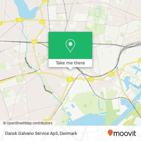 Dansk Galvano Service ApS map