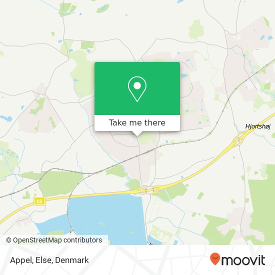 Appel, Else map