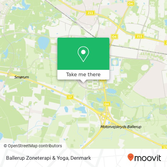 Ballerup Zoneterapi & Yoga map