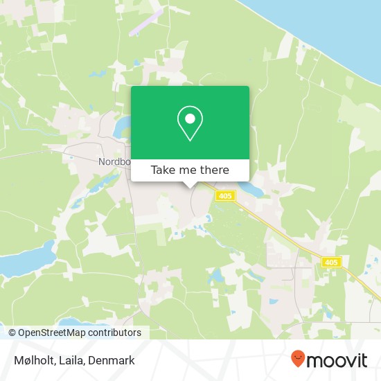 Mølholt, Laila map