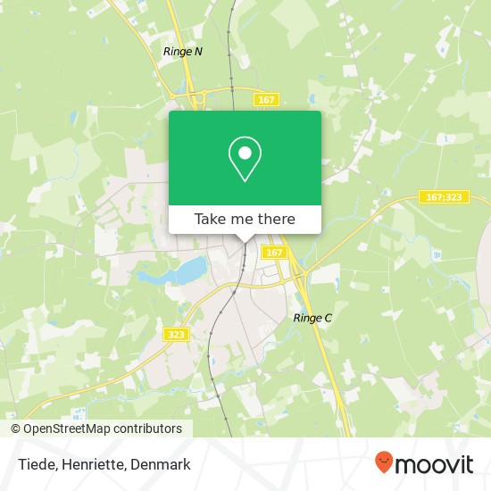 Tiede, Henriette map