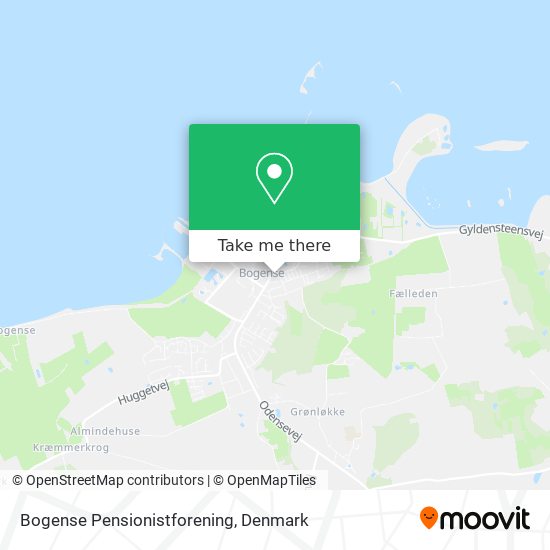 Bogense Pensionistforening map