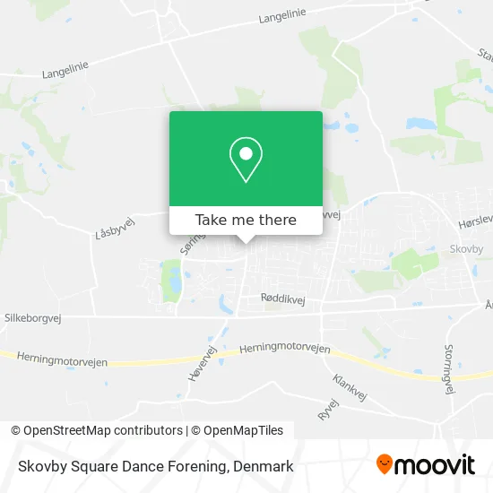 Skovby Square Dance Forening map