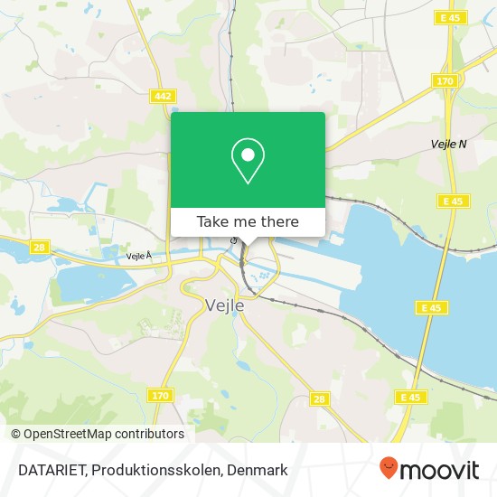 DATARIET, Produktionsskolen map