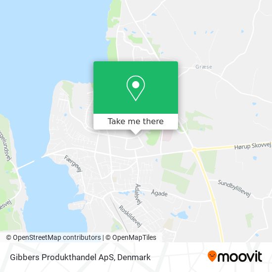 Gibbers Produkthandel ApS map