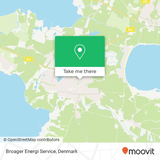 Broager Energi Service map