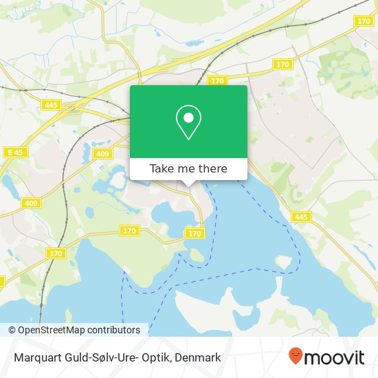 Marquart Guld-Sølv-Ure- Optik map