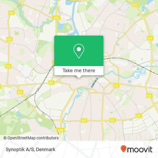 Synoptik A/S map