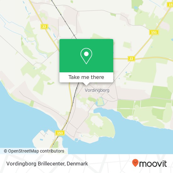 Vordingborg Brillecenter map