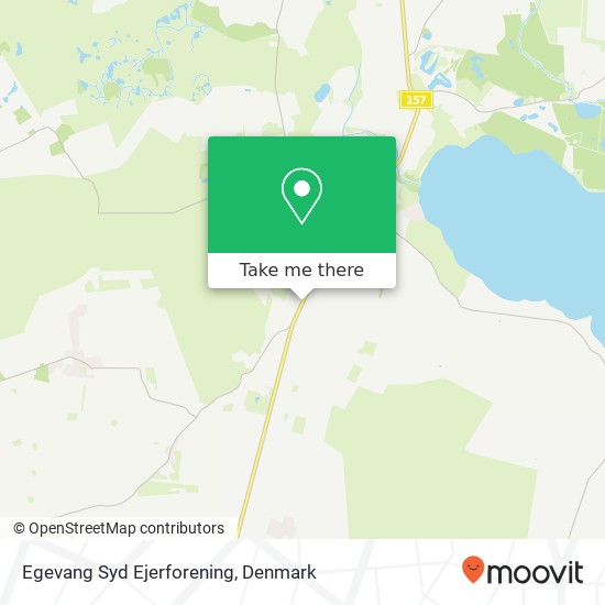 Egevang Syd Ejerforening map