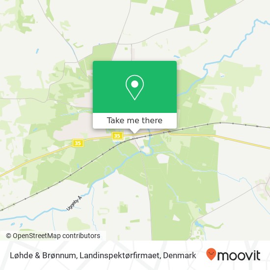 Løhde & Brønnum, Landinspektørfirmaet map