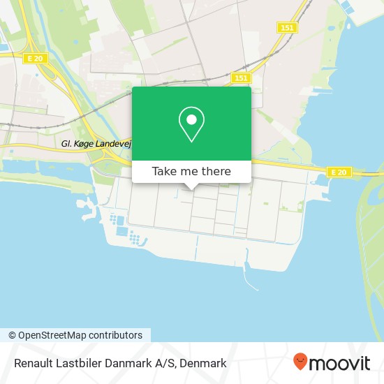 Renault Lastbiler Danmark A/S map