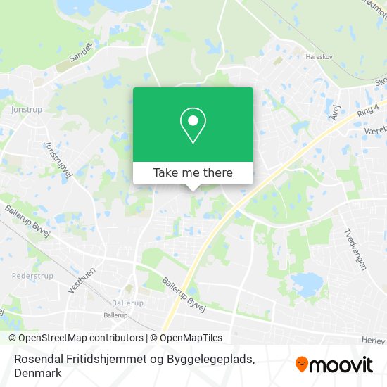 Rosendal Fritidshjemmet og Byggelegeplads map