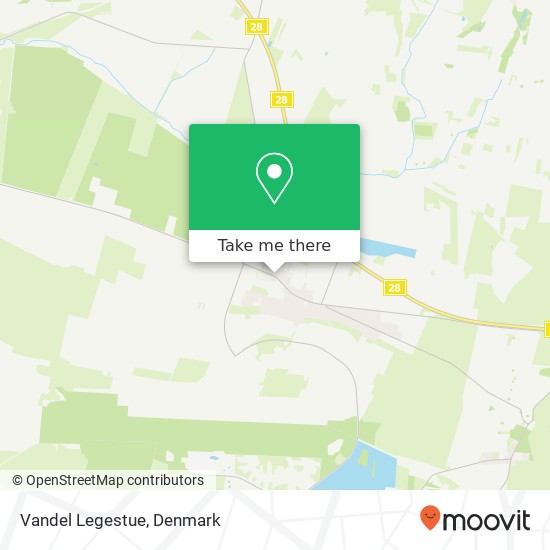 Vandel Legestue map