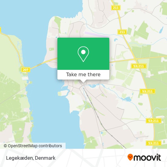 Legekæden map