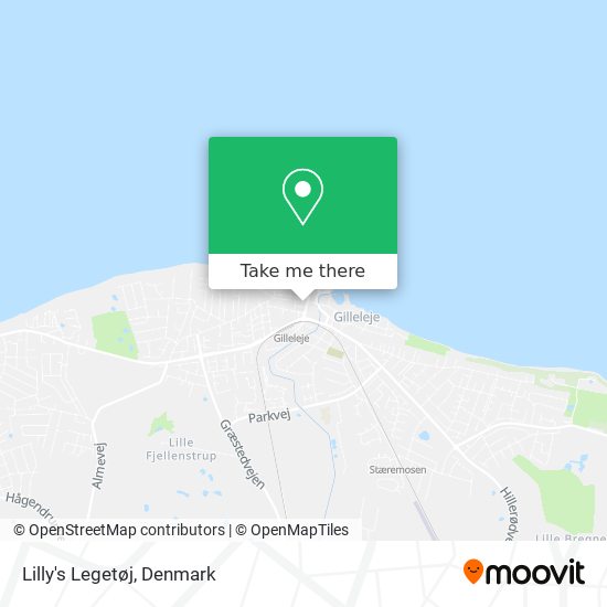 Lilly's Legetøj map