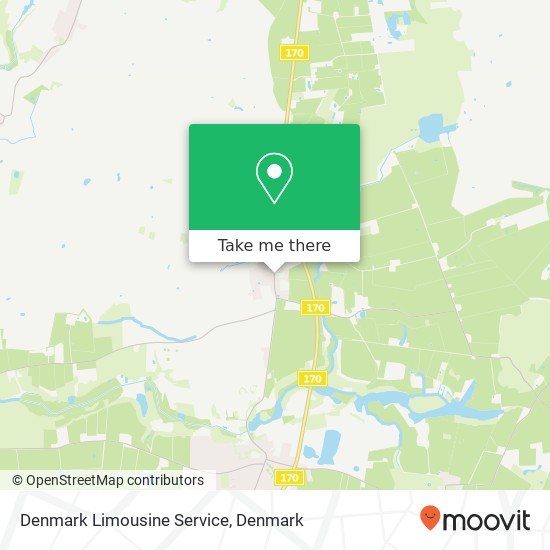 Denmark Limousine Service map