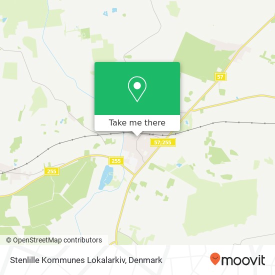 Stenlille Kommunes Lokalarkiv map