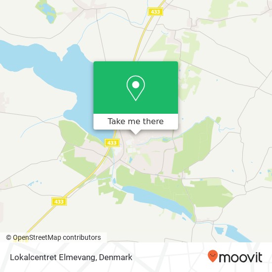 Lokalcentret Elmevang map