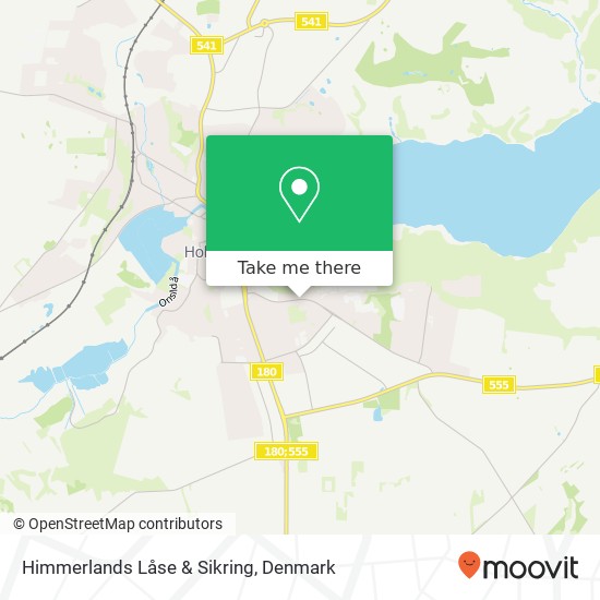 Himmerlands Låse & Sikring map