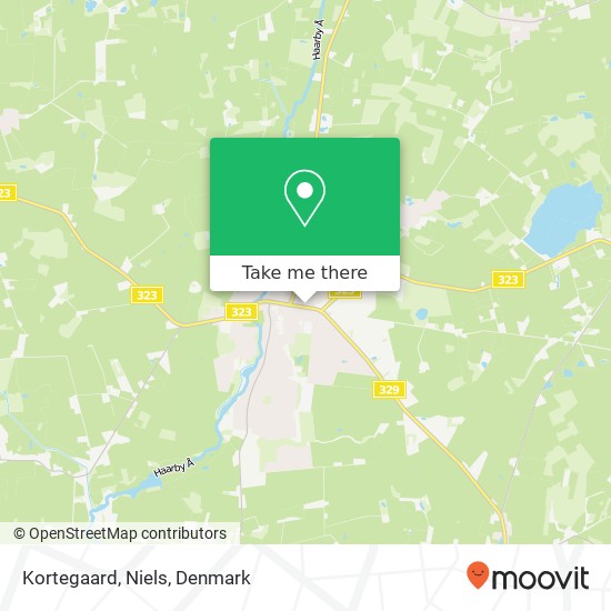 Kortegaard, Niels map
