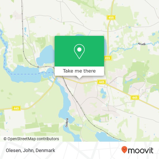 Olesen, John map