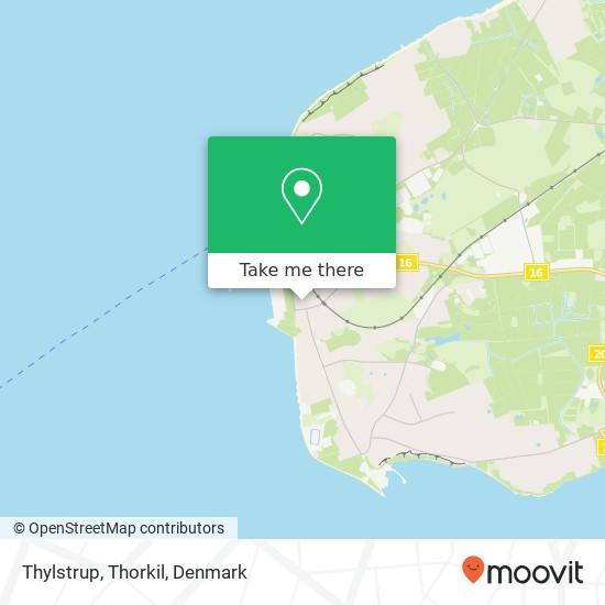 Thylstrup, Thorkil map