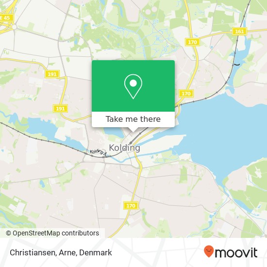 Christiansen, Arne map
