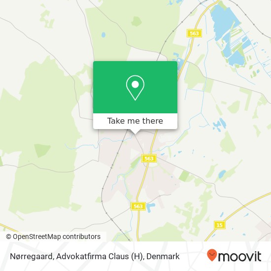 Nørregaard, Advokatfirma Claus (H) map
