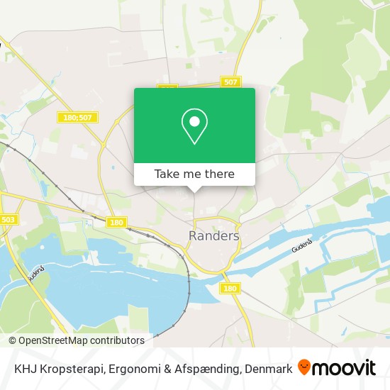 KHJ Kropsterapi, Ergonomi & Afspænding map