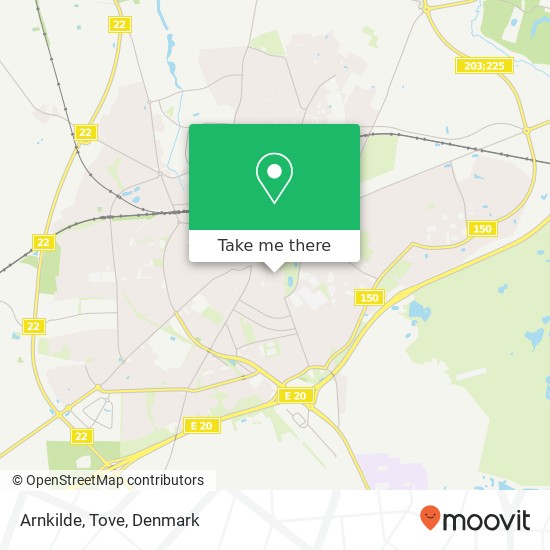 Arnkilde, Tove map