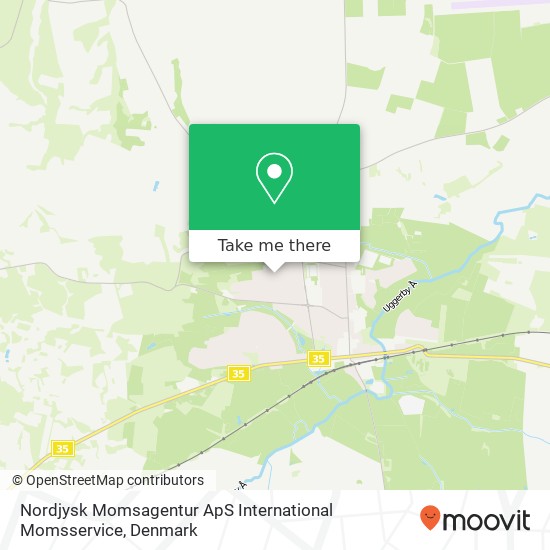 Nordjysk Momsagentur ApS International Momsservice map