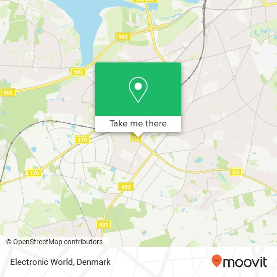 Electronic World map
