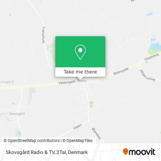 Skovsgård Radio & TV, 2Tal map