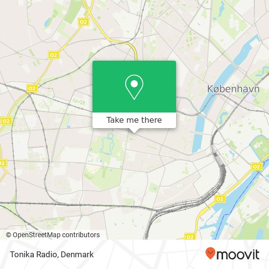 Tonika Radio map