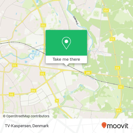 TV-Kaspersen map