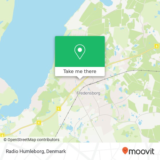 Radio Humleborg map