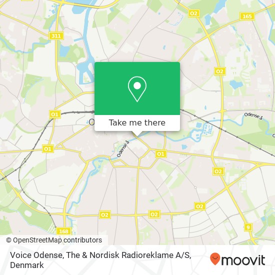 Voice Odense, The & Nordisk Radioreklame A / S map