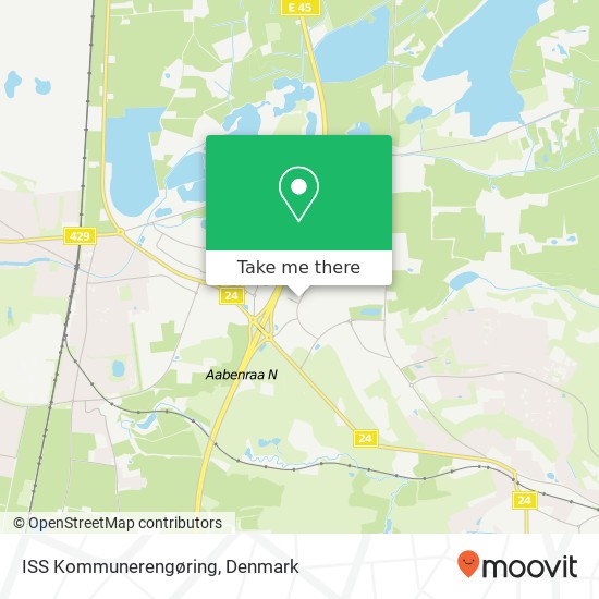 ISS Kommunerengøring map