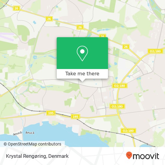 Krystal Rengøring map