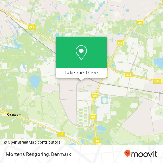 Mortens Rengøring map