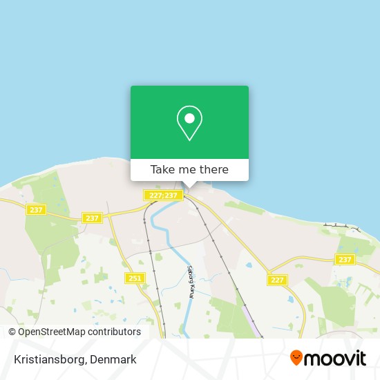 Kristiansborg map