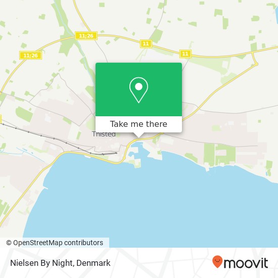 Nielsen By Night map