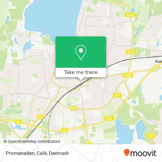 Promenaden, Café map