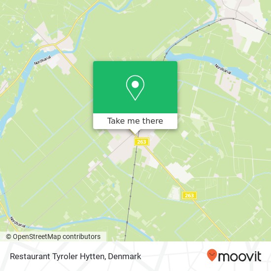Restaurant Tyroler Hytten map